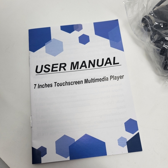 Portable Wireless Car Stereo Carplay Andriod Auto Screen Mirroring 7" Touchscree - Picture 7 of 7